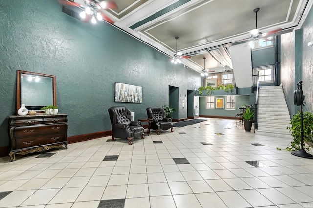 112 W Washington Blvd Unit 329, Fort Wayne, IN 46802 - common area featuring a textured wall and stairs