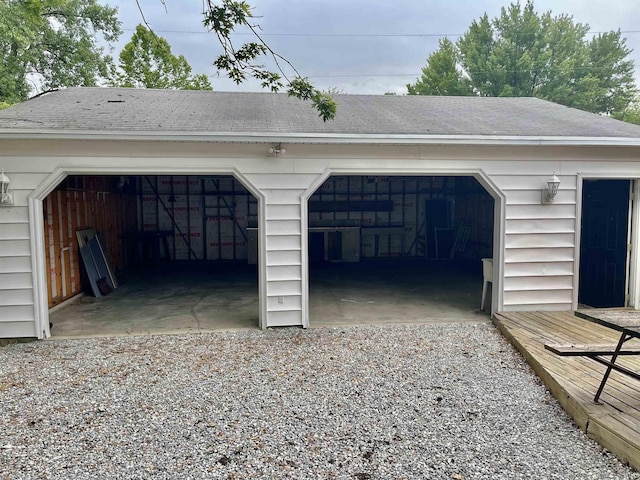 210 Gladstone Dr, Wabash, IN 46992 - view of garage