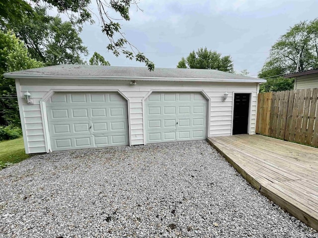 210 Gladstone Dr, Wabash, IN 46992 - view of detached garage