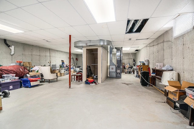 205 Par Blvd, Bristol, IN 46507 - basement with heating unit
