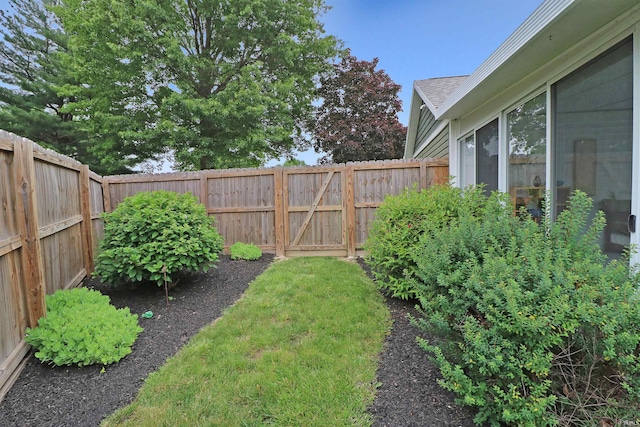 3847 Lodi Ln, Lafayette, IN 47905 - view of fenced backyard