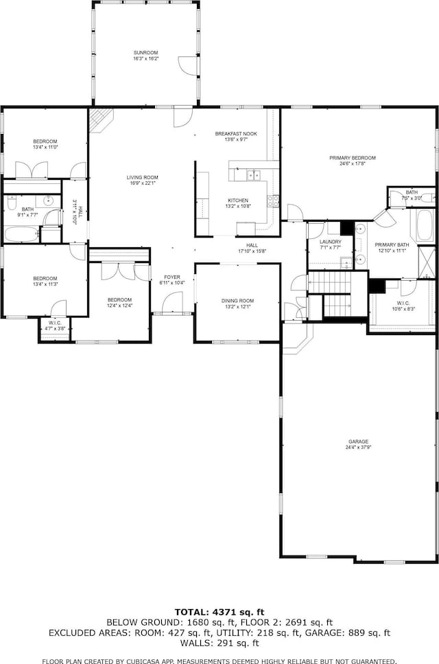3507 Wakefield Dr, West Lafayette, IN 47906 - view of floor plan / room layout