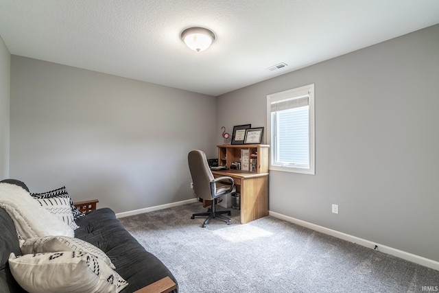 1492 Monte Carlo Dr, Huntertown, IN 46748 - office featuring carpet floors and baseboards