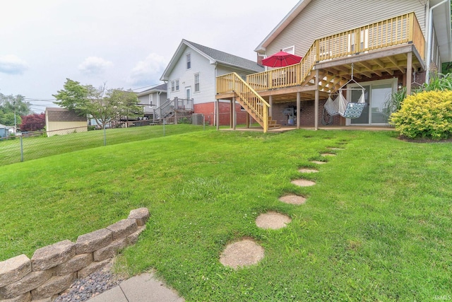 2736 Marion Ave, Evansville, IN 47712 - back of property with stairway and a deck