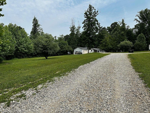 13687 E Ivan Ct, Bloomington, IN 47403 - view of dirt / gravel road