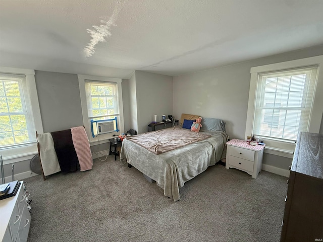1814 S Douglas St, South Bend, IN 46613 - bedroom with cooling unit and light colored carpet