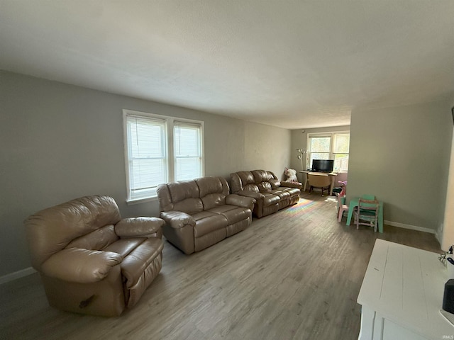 1814 S Douglas St, South Bend, IN 46613 - living room with wood finished floors and baseboards