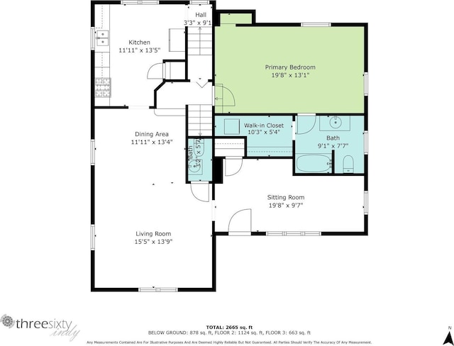 422 W Lawrence St, Mishawaka, IN 46545 - view of floor plan / room layout
