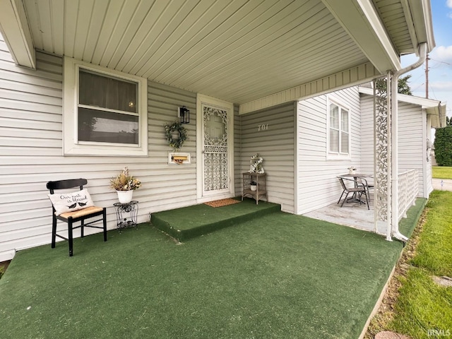 701 E N St, Kokomo, IN 46901 - doorway to property with a patio area