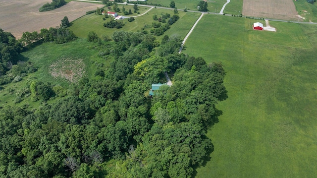 5618 N 725 E, Fremont, IN 46737 - aerial overview of property's location featuring rural landscape