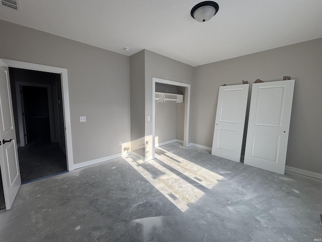 1544 Cananea Way, Fort Wayne, IN 46845 - unfurnished bedroom featuring concrete floors and a closet