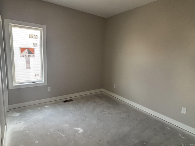 1544 Cananea Way, Fort Wayne, IN 46845 - empty room featuring unfinished concrete floors and baseboards