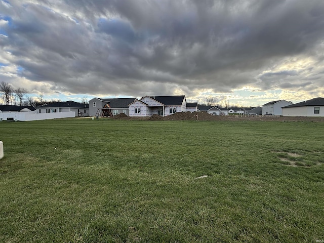 1544 Cananea Way, Fort Wayne, IN 46845 - view of green lawn with a residential view