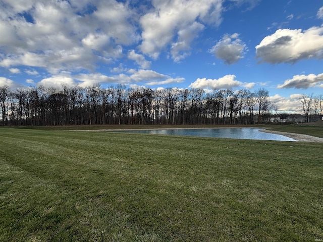 1544 Cananea Way, Fort Wayne, IN 46845 - view of green lawn with a water view