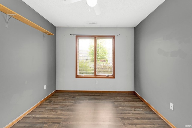 9536 Ballymore Dr, Fort Wayne, IN 46835 - unfurnished room featuring wood finished floors and a ceiling fan