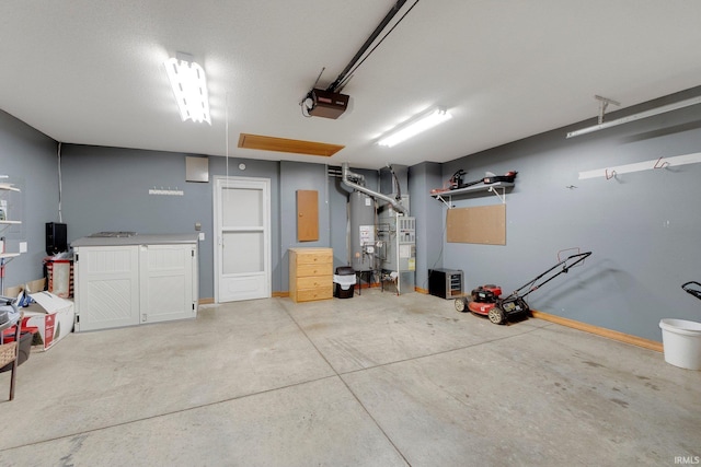 9536 Ballymore Dr, Fort Wayne, IN 46835 - garage with a garage door opener and electric panel