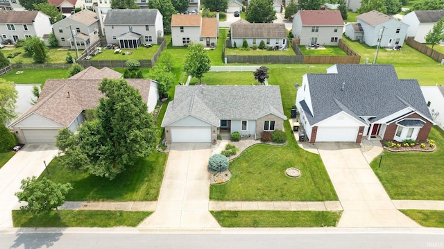 9536 Ballymore Dr, Fort Wayne, IN 46835 - aerial perspective of suburban area