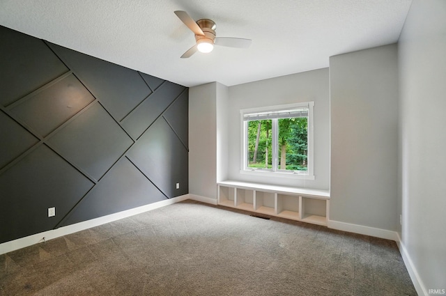 126 Tumbling Stone Ct, Fort Wayne, IN 46845 - carpeted spare room featuring a ceiling fan and baseboards