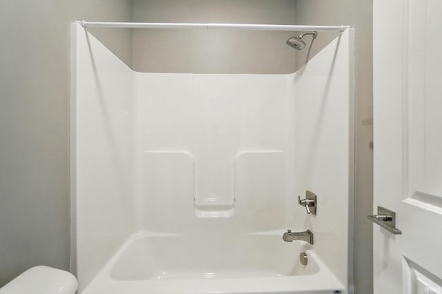 126 Tumbling Stone Ct, Fort Wayne, IN 46845 - bathroom featuring shower / bath combination and toilet