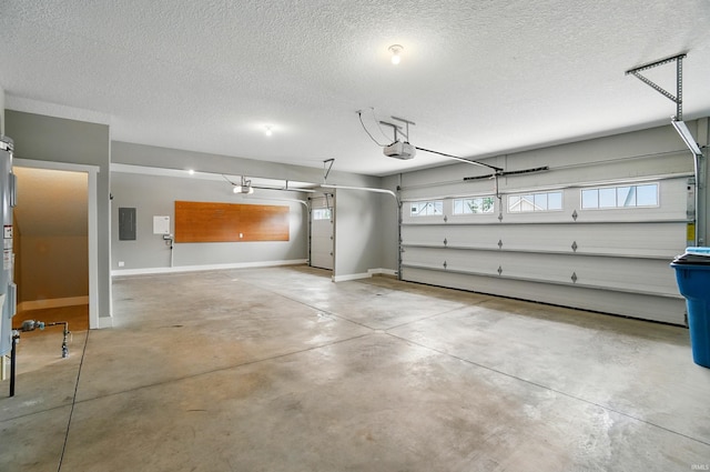 126 Tumbling Stone Ct, Fort Wayne, IN 46845 - garage with electric panel and a garage door opener