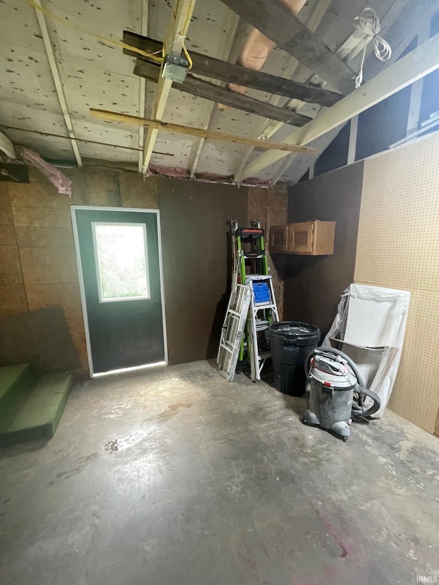 310 S Jefferson St, Bicknell, IN 47512 - view of basement