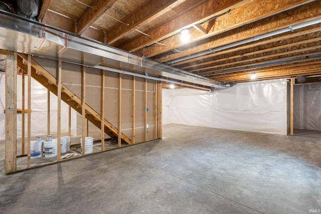 509 Janewood Ct, Goshen, IN 46526 - view of unfinished basement