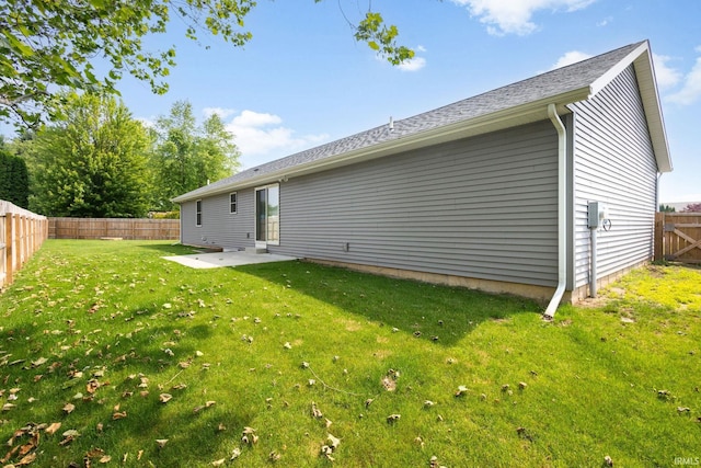 509 Janewood Ct, Goshen, IN 46526 - back of house with a fenced backyard and a patio area