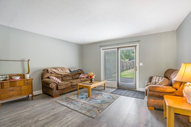 1006 Heather Rdg, Angola, IN 46703 - living room with wood finished floors and baseboards