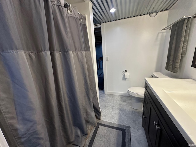 32131 State Road 2nd Rd, New Carlisle, IN 46552 - full bath with vanity and a shower with shower curtain