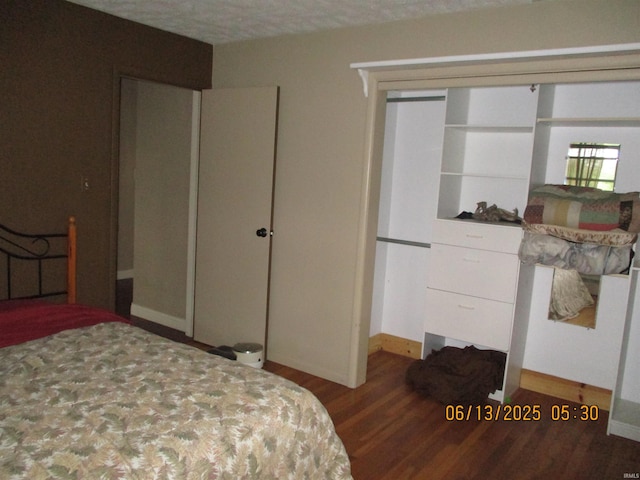 8487 N Old Highway 231st Rd, Linden, IN 47955 - bedroom featuring baseboards and wood finished floors