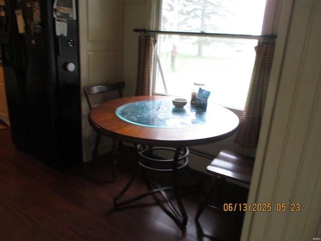 8487 N Old Highway 231st Rd, Linden, IN 47955 - dining area featuring wood finished floors