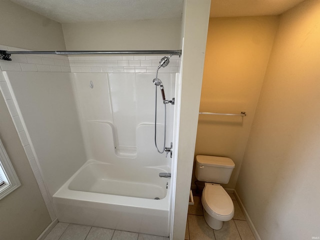3832 E Cobble Creek Dr, Bloomington, IN 47401 - bathroom with tile patterned floors and shower / tub combination