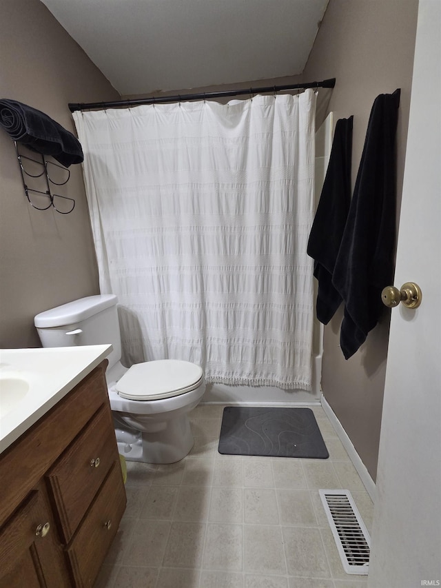 603 E 1st St, Fowler, IN 47944 - bathroom with vanity and tile patterned floors