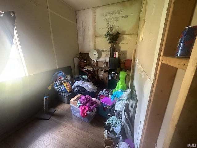126 Cook St, Jasonville, IN 47438 - miscellaneous room with wood finished floors