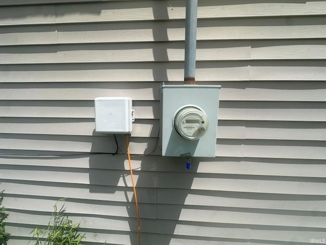 126 Cook St, Jasonville, IN 47438 - exterior view of electric meter