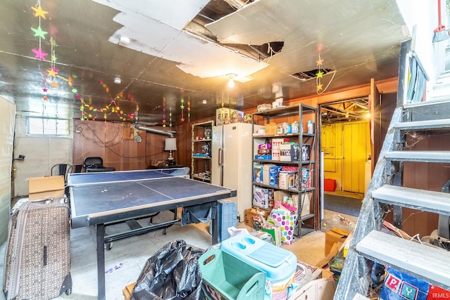 2130 N Wells St, Fort Wayne, IN 46808 - below grade area with tile patterned floors