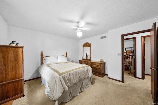 55698 Willowbend Blvd, Bristol, IN 46507 - bedroom featuring light colored carpet and ceiling fan