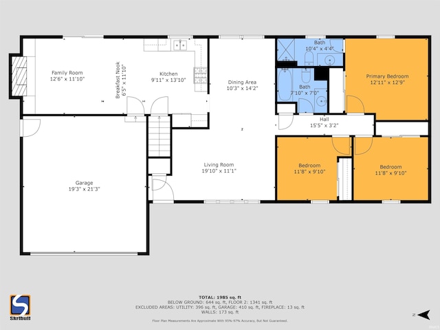 55698 Willowbend Blvd, Bristol, IN 46507 - view of floor plan / room layout