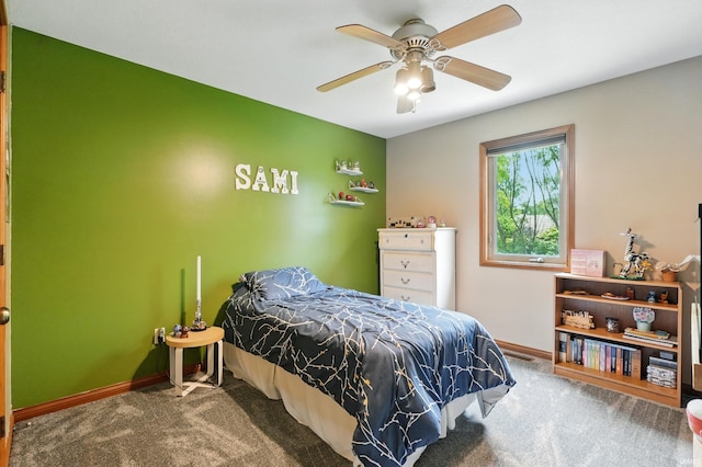 5432 Argiano Xing, Fort Wayne, IN 46845 - bedroom featuring carpet floors and a ceiling fan