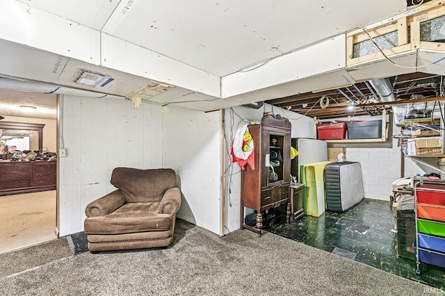 2514 Wood St, Elkhart, IN 46514 - view of unfinished basement