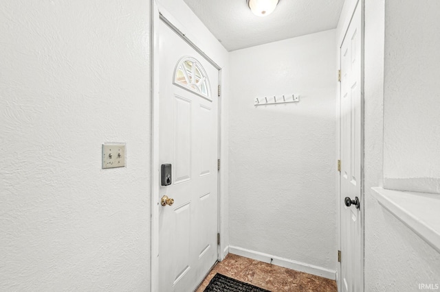 2514 Wood St, Elkhart, IN 46514 - doorway with a textured wall