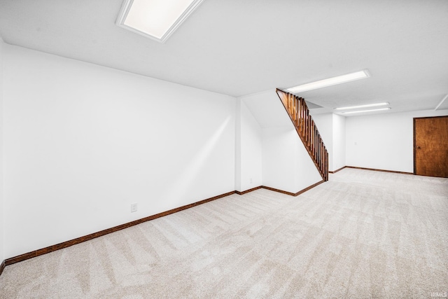 17112 Ridgefield Ct, Granger, IN 46530 - finished basement featuring carpet and stairs