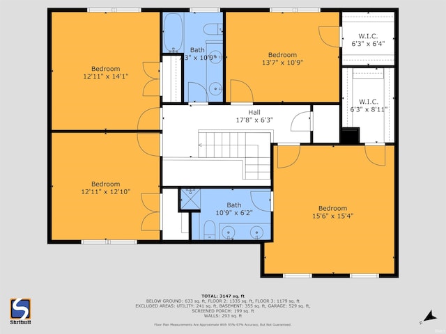 17112 Ridgefield Ct, Granger, IN 46530 - view of home floor plan