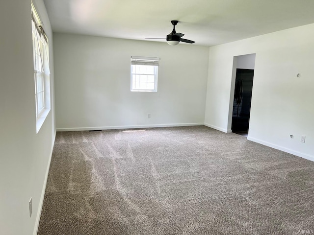 2927 Barnhart Ave, Fort Wayne, IN 46805 - unfurnished room with carpet flooring and ceiling fan