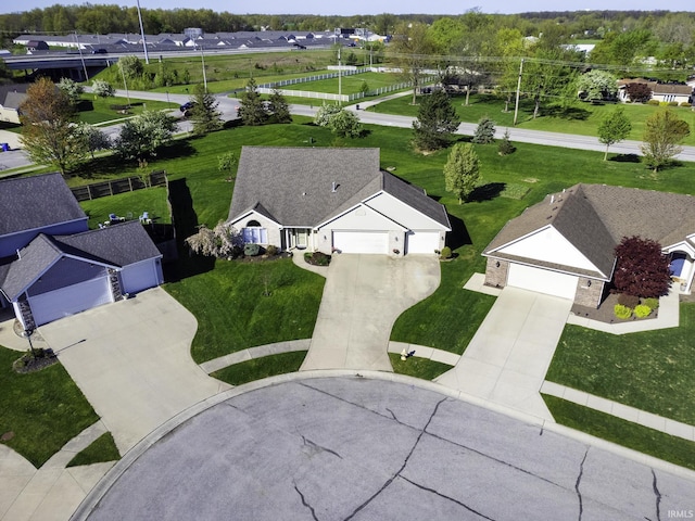8005 Mackinac Cv, Fort Wayne, IN 46835 - aerial perspective of suburban area