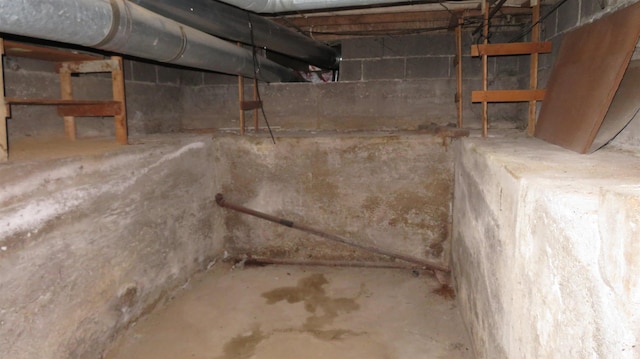 142 W Howard St, Galveston, IN 46932 - view of below grade area