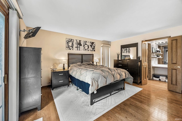 10880 Cougar Dr, Granger, IN 46530 - bedroom with wood finished floors
