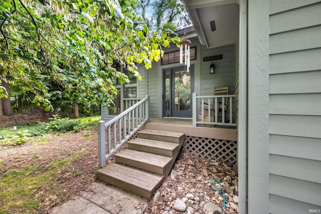 10880 Cougar Dr, Granger, IN 46530 - view of exterior entry with covered porch