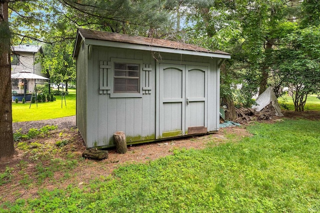 10880 Cougar Dr, Granger, IN 46530 - view of shed