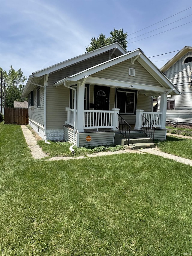 3316 Central Dr, Fort Wayne, IN 46806 - view of front of house with a porch